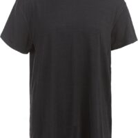 Athlecia Lizzy W Slub S/S Tee Black Melange