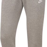 NIKE M NSW CLUB PANT CF BB DK GREY HEATHER/MATTE SILVER/W