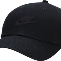 NIKE U NK CLUB CAP U CB FUT WSH L BLACK/WHITE/WHITE