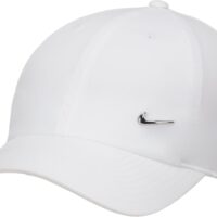 NIKE U NK DF CLUB CAP U CB MTSWSH L WHITE/METALLIC SILVER