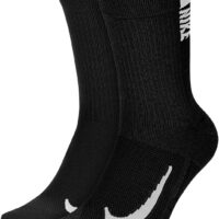 NIKE U NK MLTPLIER CRW 2PR BLACK/WHITE/WHITE