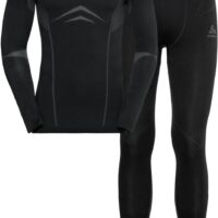 ODLO Set long FUNDAMENTALS PERFORMA black - odlo graphite grey