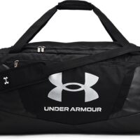 UNDER ARMOUR UA UNDENIABLE 5.0 DUFFLE LG BLACK/WHITE-IRON GREY