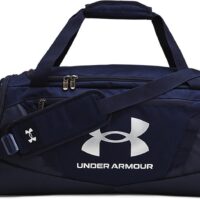 UNDER ARMOUR UA UNDENIABLE 5.0 DUFFLE SM MIDNIGHT NAVY/METALLIC SILVER