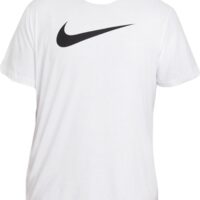NIKE M NSW TEE ICON SWOOSH WHITE/METALLIC SILVER