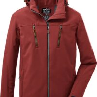 Killtec KOW 163 MN SFTSHLL JCKT gebranntes rot