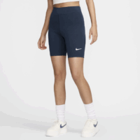 NIKE W NSW NK CLSC HR 8IN SHORT ARMORY NAVY/PHOTON DUST/BLACK