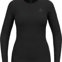 ODLO BL TOP crew neck l/s MERINO 20 black