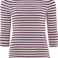 SCHNEIDER SPORTSWEAR KIMBERLEYW-3/4-SHIRT off-white/plum