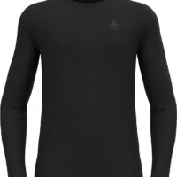 ODLO BL TOP crew neck l/s MERINO 20 black