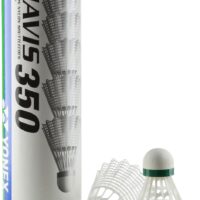 YONEX Badminton-Ball Mavis 350 6er Dose Cow Hide/Syrah/Blush