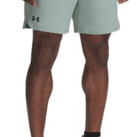 UNDER ARMOUR UA VANISH WOVEN 6IN SHORTS CYBER/BLACKENED BLUE-BRIGHT MA
