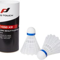 PRO TOUCH Badminton-Ball SP 400 x3 (Shuttlecock) BLACK/WHITE-IRON GREY