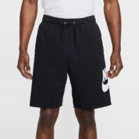 NIKE M NK CLUB ALUMNI FT SHORT BLACK/WHITE/WHITE