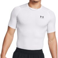 UNDER ARMOUR UA HG ARMOUR COMP SS WHITE