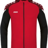JAKO Kapuzenjacke Performance rot/schwarz