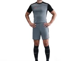 NIKE M NK DF ACD25 SS TOP BR COOL GREY/BLACK/BRIGHT CRIMSON