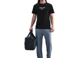 NIKE M NK DF TEE NIKE PRO TRAINING BLACK/WHITE/WHITE