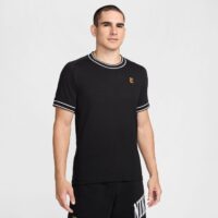 NIKE M NKCT HERITAGE SS TOP BLACK/WHITE/WHITE