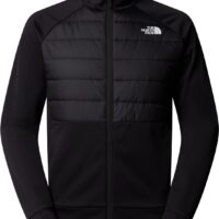 The North Face M REAXION 2.0 FLEECE HYBRID FU TNF BLACK HEATHER