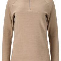 Whistler Kajsa W Half Zip Midlayer simpy taupe