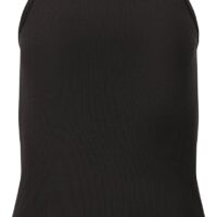 Athlecia Tinashe W Halterneck Rib Top Black