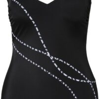 FIREFLY Da.-Badeanzug ALISA WHITE/BLACK/BLACK